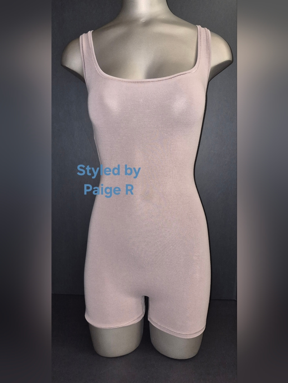💕NWT VICTORIA'S SECRET PINK Cotton Shortie Shorts Onesie Romper Bodysuit XS